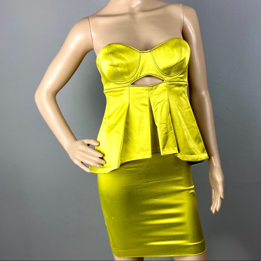Bebe cut & sewn Collection dress